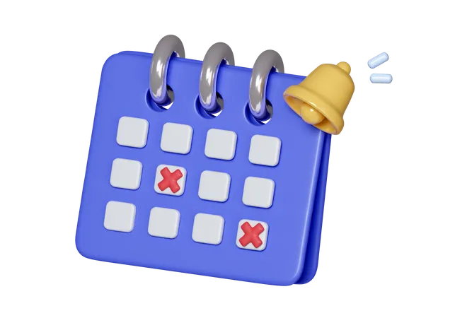 Recordatorio  3D Icon