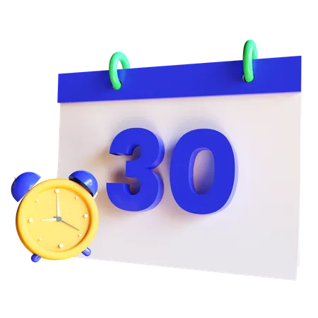 Recordatorio mensual  3D Icon