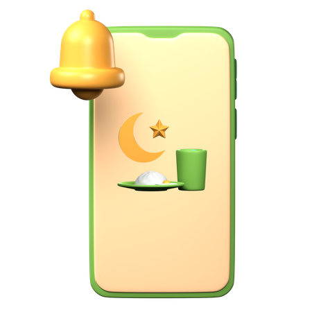 Recordatorio de sahur  3D Icon