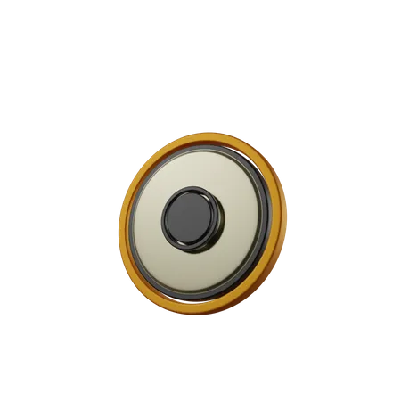 Recording Button  3D Illustration