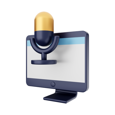 Recording File  3D Icon
