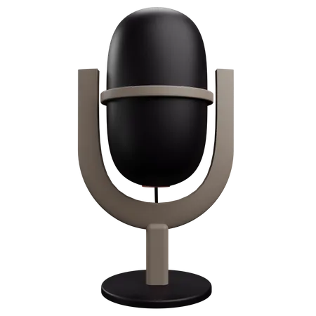 Recording mic  3D Icon