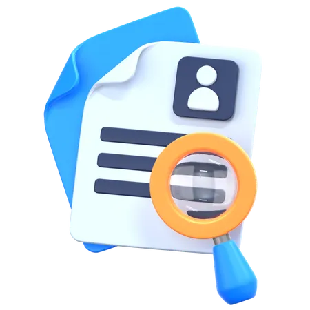 Recruitment  3D Icon