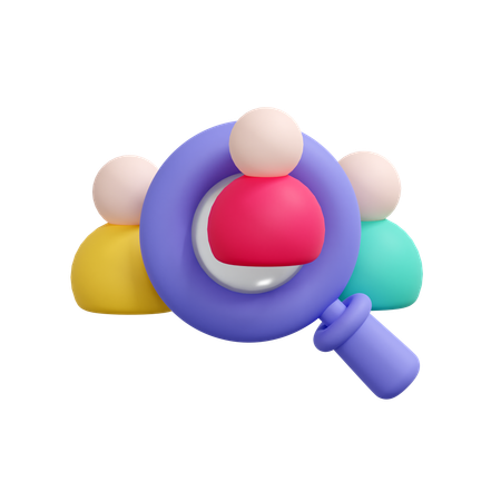 Recrutamento  3D Icon