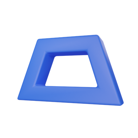 Rectangle  3D Icon