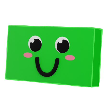 Rectangle  3D Icon