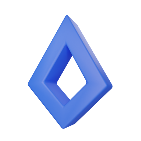 Rectangle  3D Icon