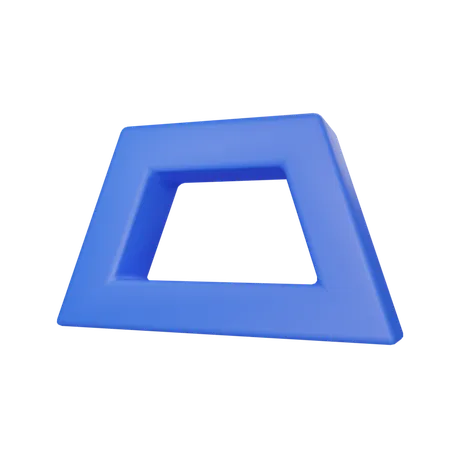 Rectangle  3D Icon