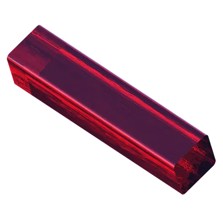 Rectangle Cube Shape  3D Icon