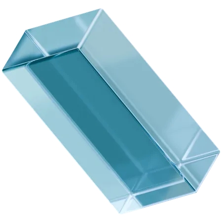 Rectangle Shape  3D Icon