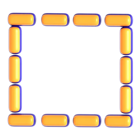 Rectangle Tool  3D Icon