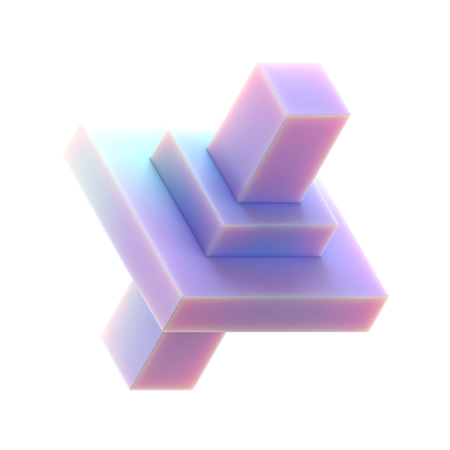 Rectangles  3D Icon
