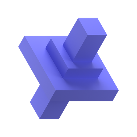 Rectangles  3D Icon