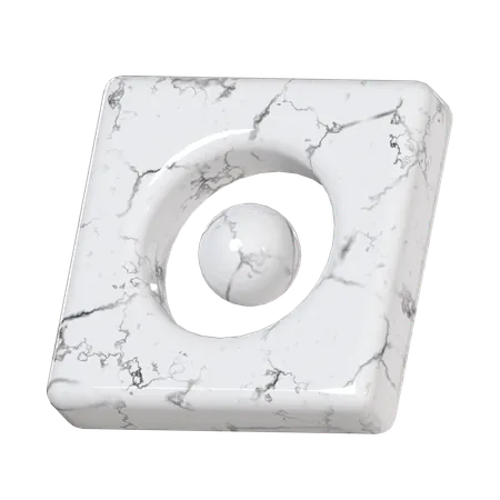 Marbre rectangulaire  3D Icon