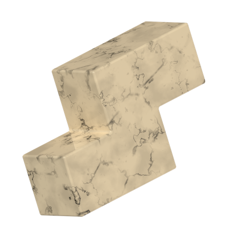 Rectangular Marble  3D Icon
