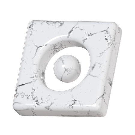 Mármol rectangular  3D Icon