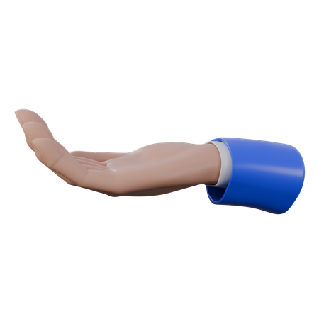 Reçu des gestes de la main  3D Icon