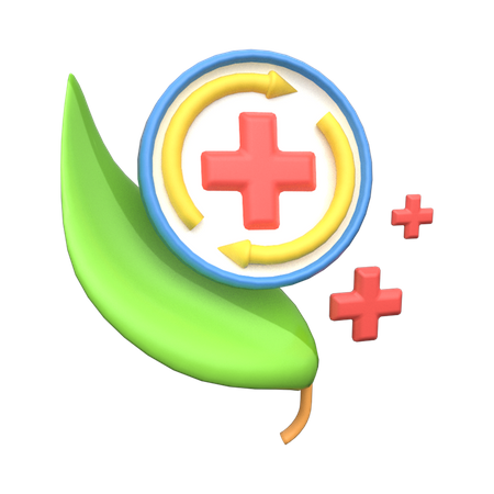 Recuperação médica  3D Icon