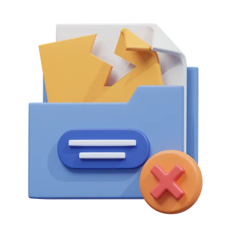 Recupero file corrotti  3D Icon