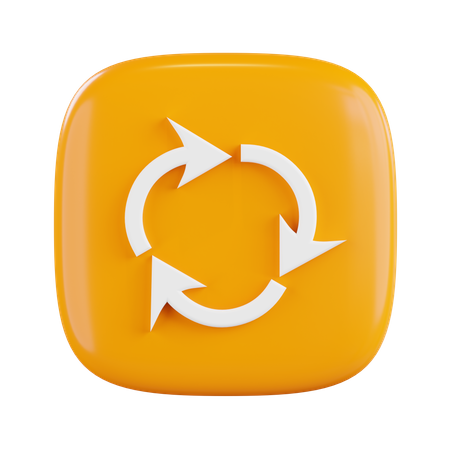 Recyceln  3D Icon