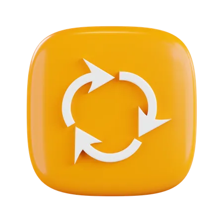 Recyceln  3D Icon