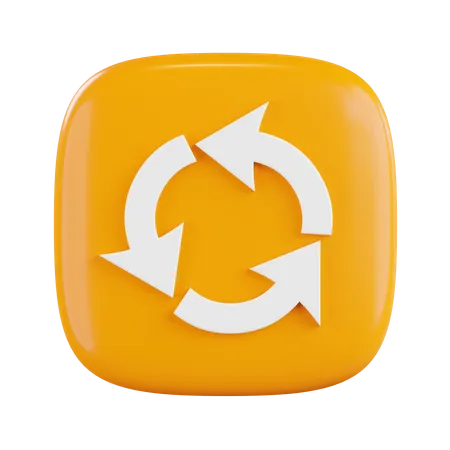 Recyceln  3D Icon