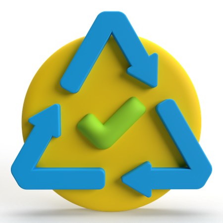 Recyclable  3D Icon