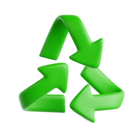 Recyclage  3D Icon