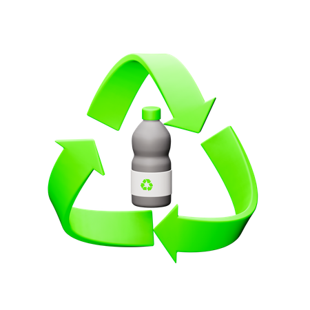 Recyclage  3D Icon