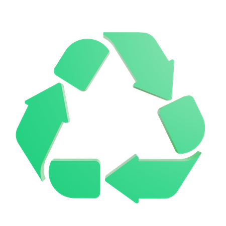 Recyclage  3D Icon