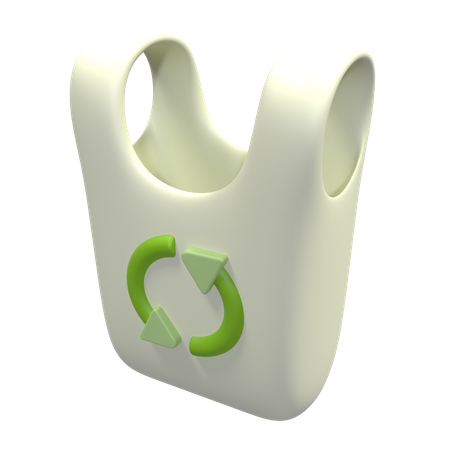 Recyclage du plastique  3D Icon