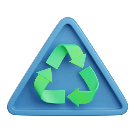 3 D Rendering Recycle Isolated Useful For Ecology Energy Eco Green Recycling And Technology Design 3D Icon