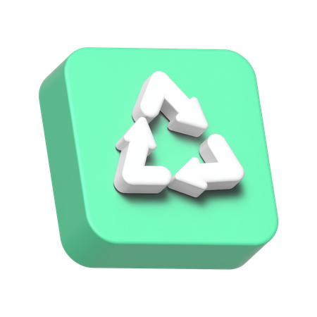 Recycle Arrow  3D Icon