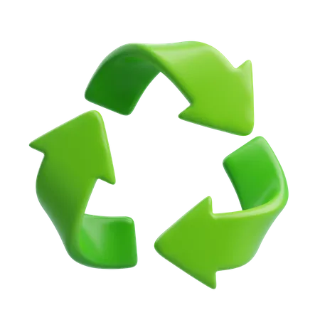 Recycle Arrow  3D Icon