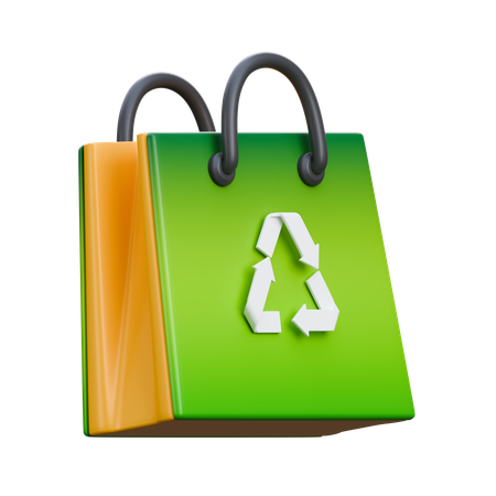 Recycle bag  3D Icon