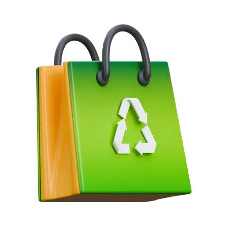 Recycle bag  3D Icon