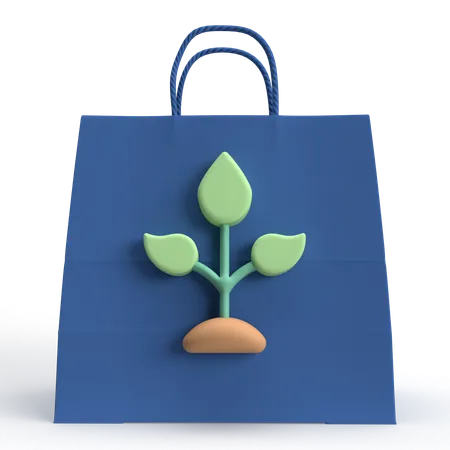 Recycle Bag  3D Icon