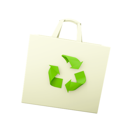 Recycle Bag  3D Icon