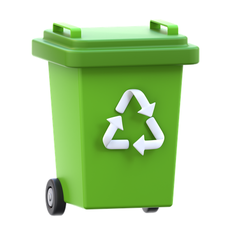 Recycle Bin  3D Icon