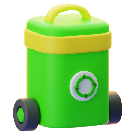 Recycle Bin  3D Icon