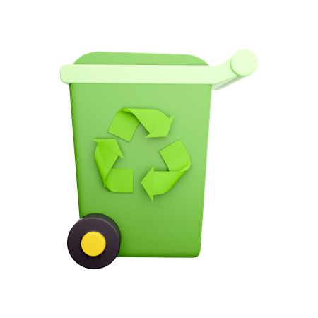 Recycle Bin  3D Icon