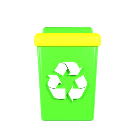 Recycle Bin  3D Icon