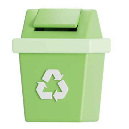 Recycle bin  3D Icon