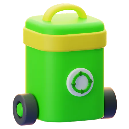 Recycle Bin  3D Icon