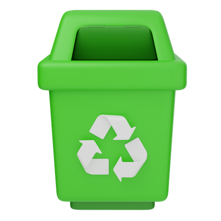 Recycle Bin  3D Icon