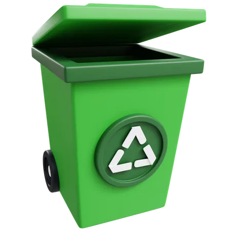 Recycle Bin  3D Icon