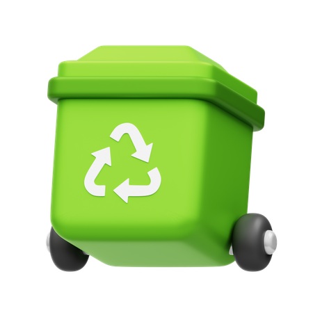 Recycle Bin  3D Icon