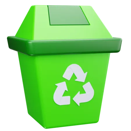 Recycle Bin  3D Icon