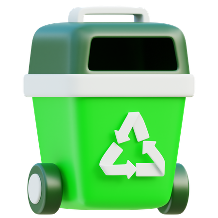 Recycle Bin  3D Icon