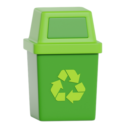 Recycle Bin  3D Icon